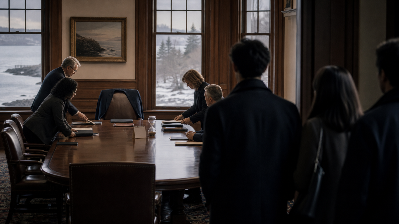 Maine Democrats Plan for a Platner Exit Before He Leaves