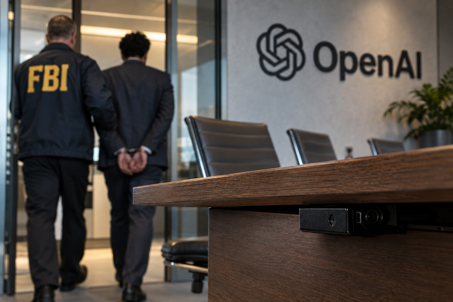 FBI Arrests OpenAI Employee Over Alleged Hidden Recording Device